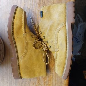 Espirt suede beige / brown boots inch by inch 4052 women's shoe